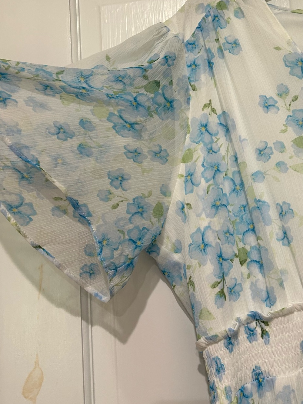 Floral Ruffle Maxi Dress - Picture 3 of 4